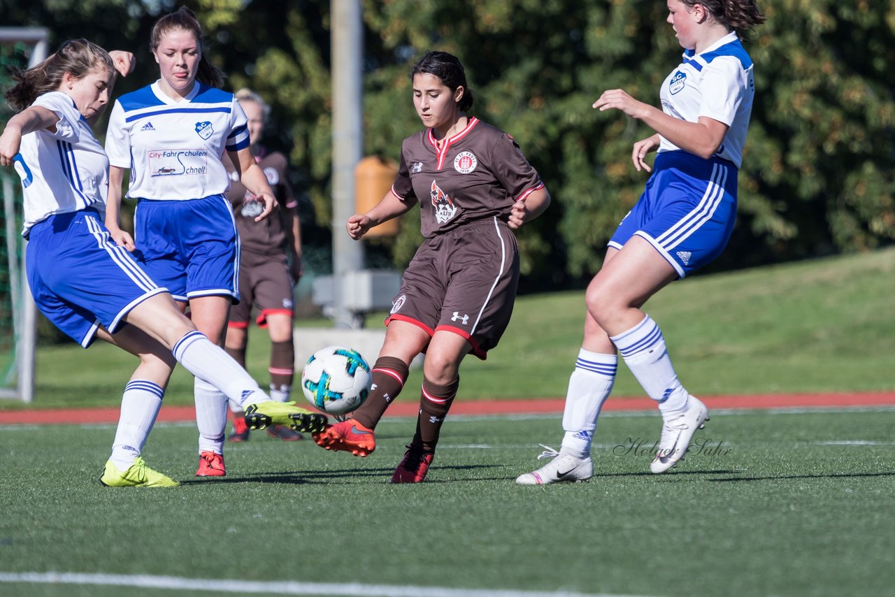 Bild 136 - B-Juniorinnen Ellerau - St.Pauli : Ergebnis: 1:5